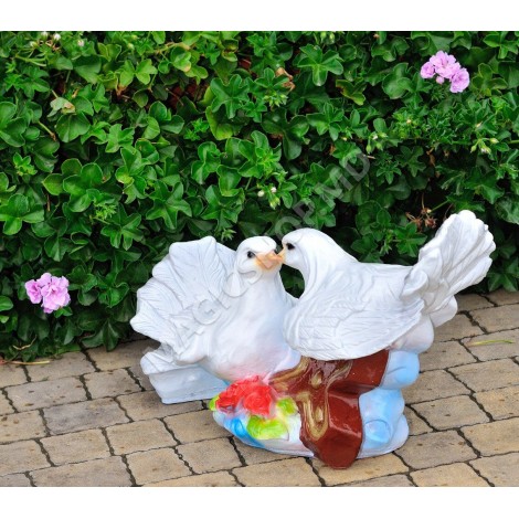 Figurina Cera Doi porumbei